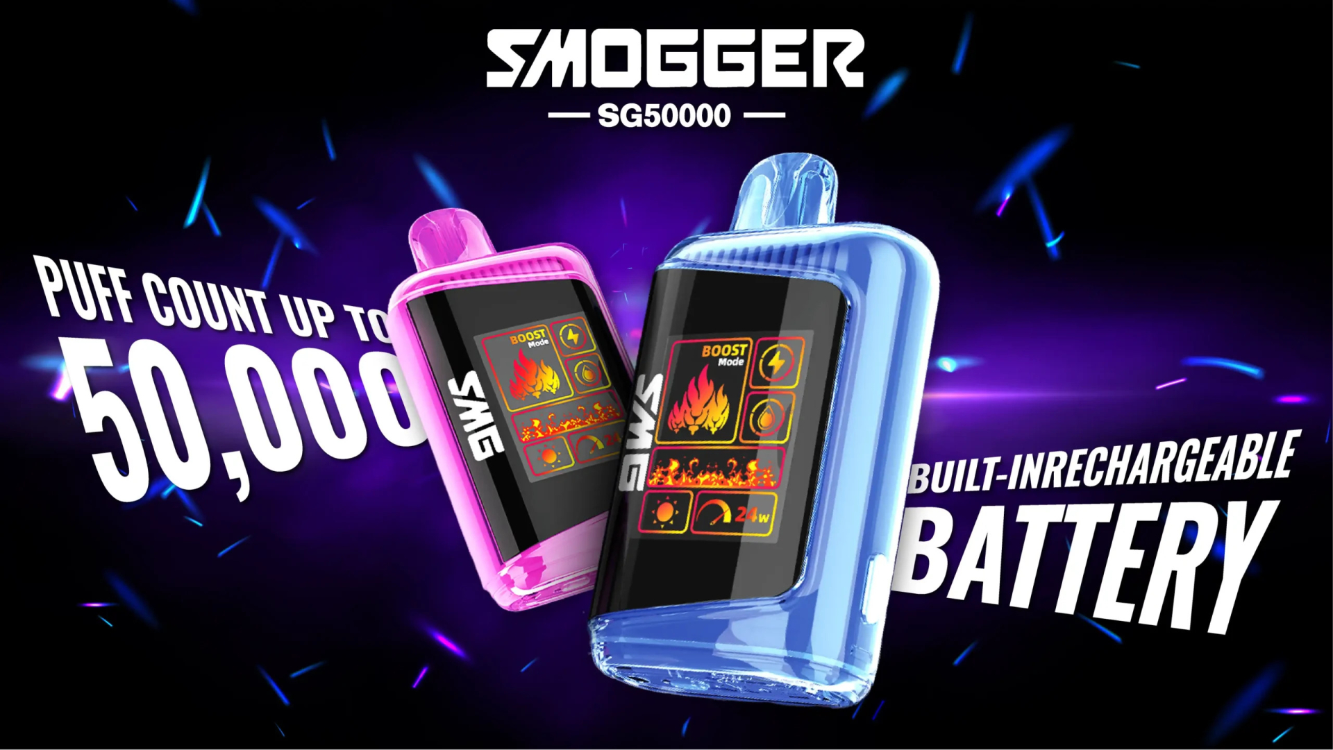 Smogger SG50000 Review: VPU Technology, 24mL Tank, and the Honest Puff Count