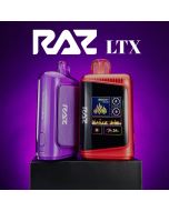 RAZ LTX 25000 Disposable Vape with 25000 puffs dual modes adjustable airflow smart display and rechargeable battery