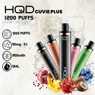 HQD Plus 1200 Disposable Vape