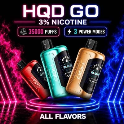 HQD GO 35K 3% Disposable Vape