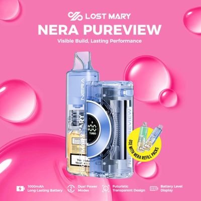 Lost Mary Nera Pureview 40K Disposable Vape (Kit+2 Pods FREE)
