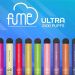 Fume Ultra 2500 disposable vape collection featuring multiple flavor options and colorful device designs
