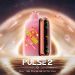 Geek Bar Pulse 2 disposable vape with curved smart display, dual mesh coils, adjustable airflow, rechargeable battery, and up to 25000 puffs.