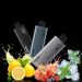 HQD Cuvie Slick 6000 disposable vape featuring three ultra-slim devices with fruit and mint flavors.