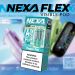 Nexa Flex 40K Visible Edition Disposable Vape Pod with 40000 puffs visible e-liquid design 3D curved screen and 1200mAh battery