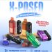 X-Posed 35K Disposable Vape Kit with rechargeable battery and digital display