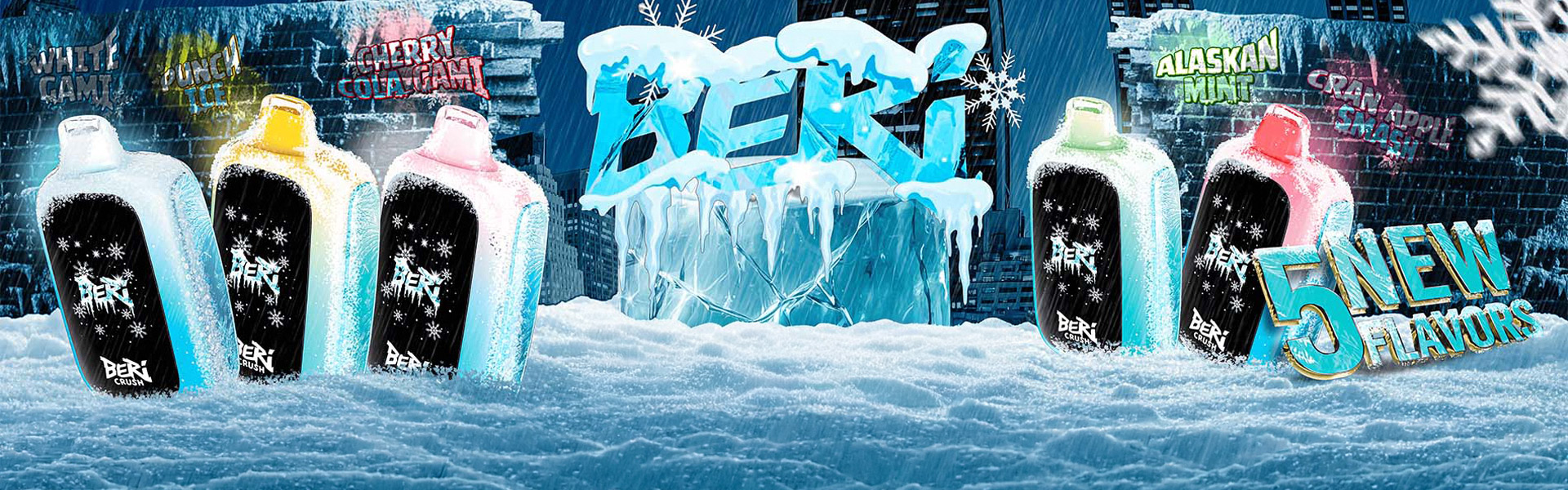 Beri Winter Edition - 5 New Icy Flavors