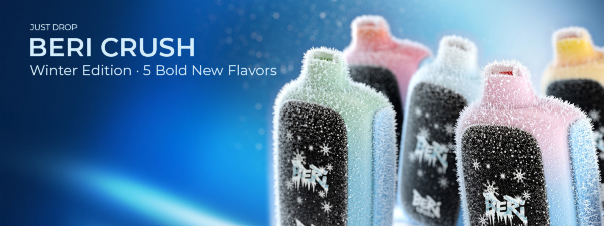 Beri Crush Winter Edition - 5 Bold New Flavors